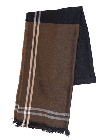 Joshua Ellis Outlet - Brown Lightweight Summer Stole